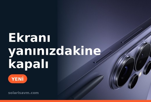 Galaxy S26 Ultra: ekranı yanınızdakine kapalı