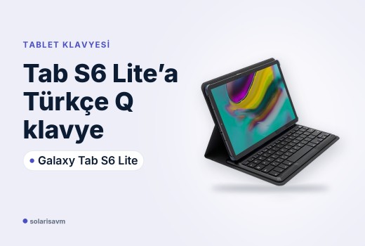 Tab S6 Lite Türkçe Q klavyeli kılıf (Targus): P610 ve P617’ye uyar mı?