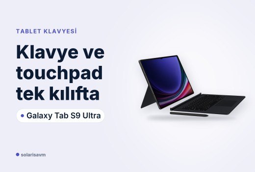 Tab S9 Ultra’yı dizüstüne çeviren klavyeli kılıf: hangi modele uyar?
