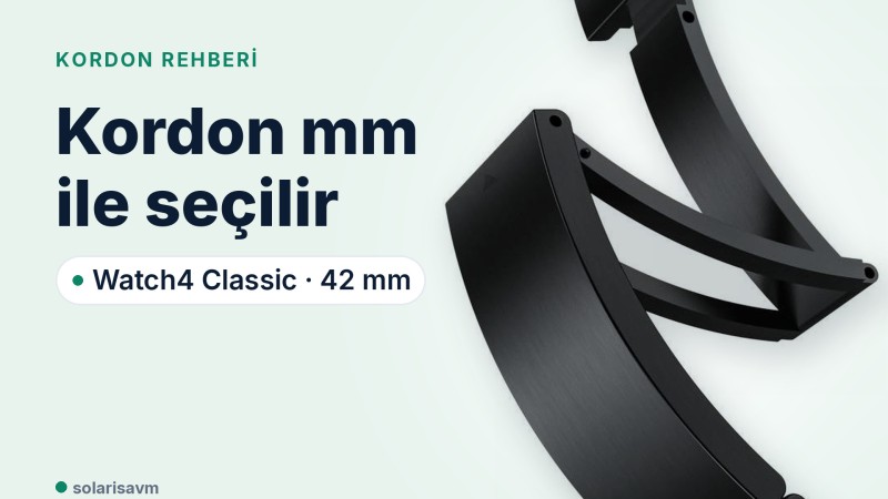 Watch4 Classic 42 mm metal kordon: hangi saate uyar, nasıl temizlenir?