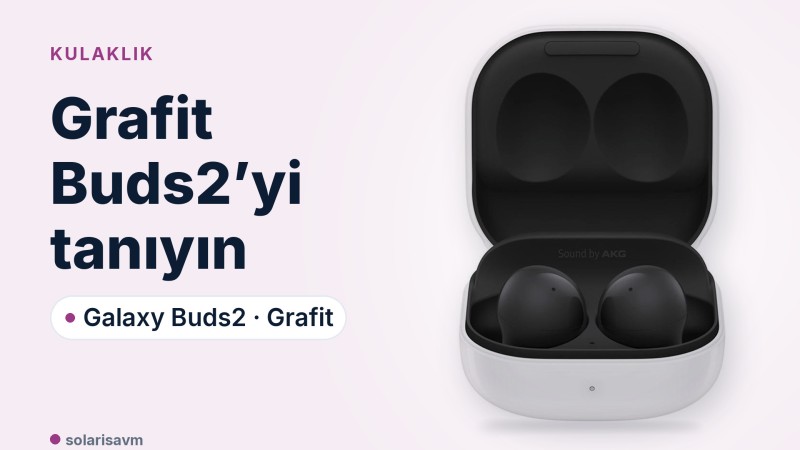 Galaxy Buds2 Grafit: kutuda ne var, hangi telefonlarla çalışır?