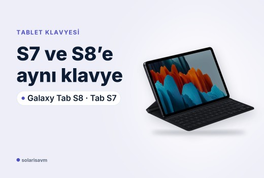 Tab S8 (X700) ve Tab S7 (T870) için klavyeli kılıf: uyum ve bakım