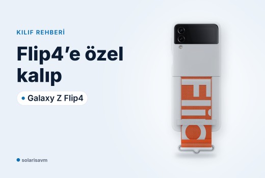 Z Flip4 kordonlu silikon kılıf (beyaz): Flip5’e de olur mu?