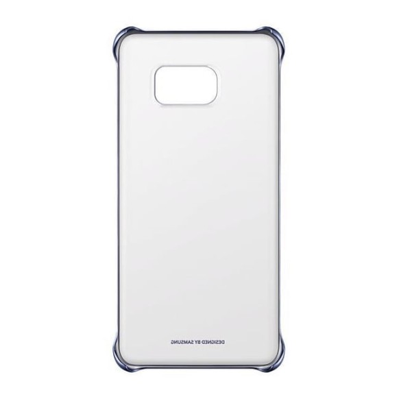 Samsung S6 Edge+ Plus Clear Cover Kılıf Siyah EF-QG928CBEGWW