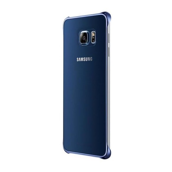 Samsung S6 Edge+ Plus Clear Cover Kılıf Siyah EF-QG928CBEGWW