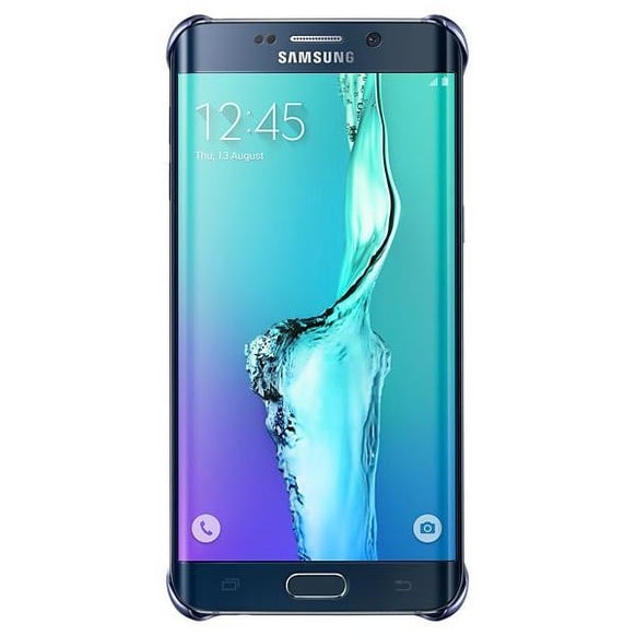 Samsung S6 Edge+ Plus Clear Cover Kılıf Siyah EF-QG928CBEGWW