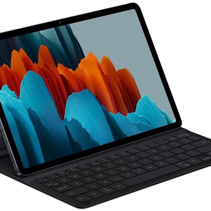 Samsung TAB S8 X700 & TAB S7 T870 Klavyeli Kılıf Siyah EF-DT630BBEGTR