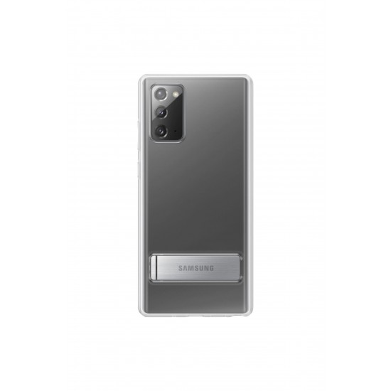 OUTLET Samsung Note20 Standlı Şeffaf Kılıf - EF-JN980CTEGWW