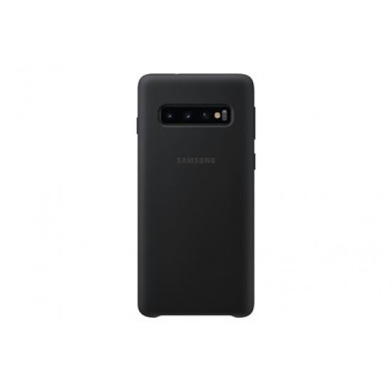 OUTLET Samsung S10 Silikon Kılıf - Siyah EF-PG973TBEGWW