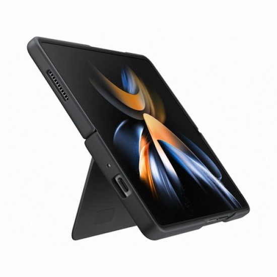 Samsung Z Fold 4 Standlı İnce Kılıf - Siyah EF-MF936CBEGWW