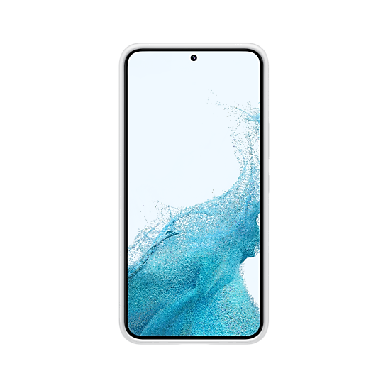 Samsung S22 Çerçeveli Kılıf - Beyaz EF-MS901CWEGWW