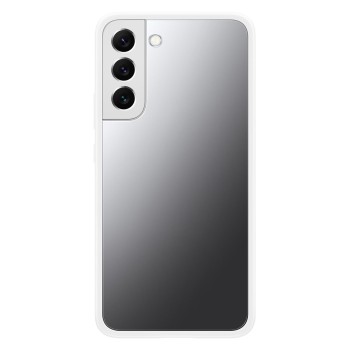Samsung S22+ Plus Çerçeveli Kılıf - Beyaz EF-MS906CWEGWW