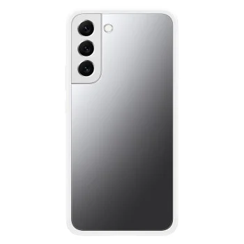 Samsung S22+ Plus Çerçeveli Kılıf - Beyaz EF-MS906CWEGWW