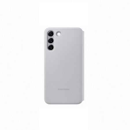 Samsung S22+ Plus Smart LED View Kılıf - Açık Gri EF-NS906PJEGWW