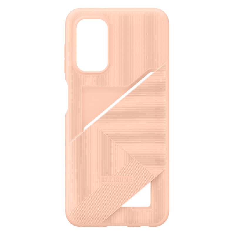 Samsung A13 Kart Yuvalı Kılıf - Turuncu EF-OA135TPEGWW