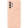Samsung A33 Kart Yuvalı Kılıf - Turuncu EF-OA336TPEGWW