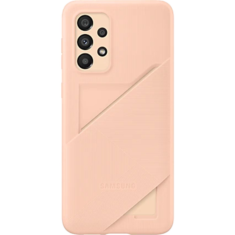 Samsung A33 Kart Yuvalı Kılıf - Turuncu EF-OA336TPEGWW