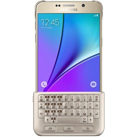Samsung Note5 Bluetooth Klavyeli Kılıf Altın EJ-CN920UFEGWW
