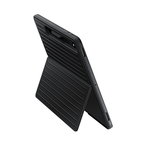 Samsung Tab S8+ / S7 FE / S7+ Standlı Koruyucu Kılıf - Siyah EF-RX800CBEGWW Samsung Tab S8+ / S7 FE / S7+ Standlı Koruyucu Kılıf - Siyah EF-RX800CBEGWW