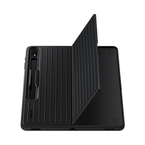 Samsung Tab S8+ / S7 FE / S7+ Standlı Koruyucu Kılıf - Siyah EF-RX800CBEGWW Samsung Tab S8+ / S7 FE / S7+ Standlı Koruyucu Kılıf - Siyah EF-RX800CBEGWW