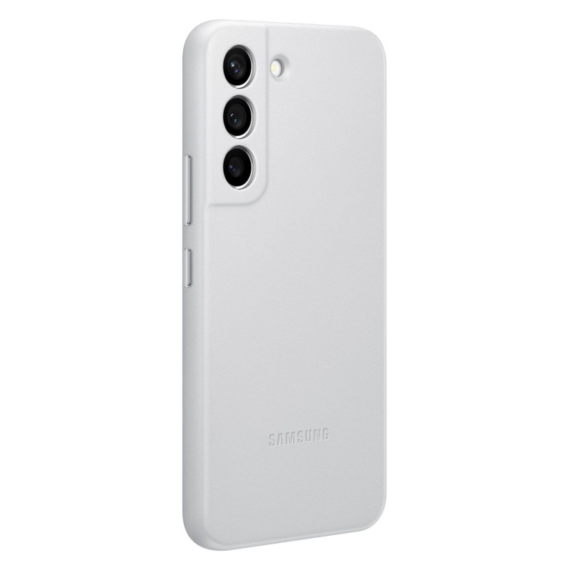 Samsung Galaxy S22 Deri Kılıf - Açık GRİ EF-VS901LJEGWW
