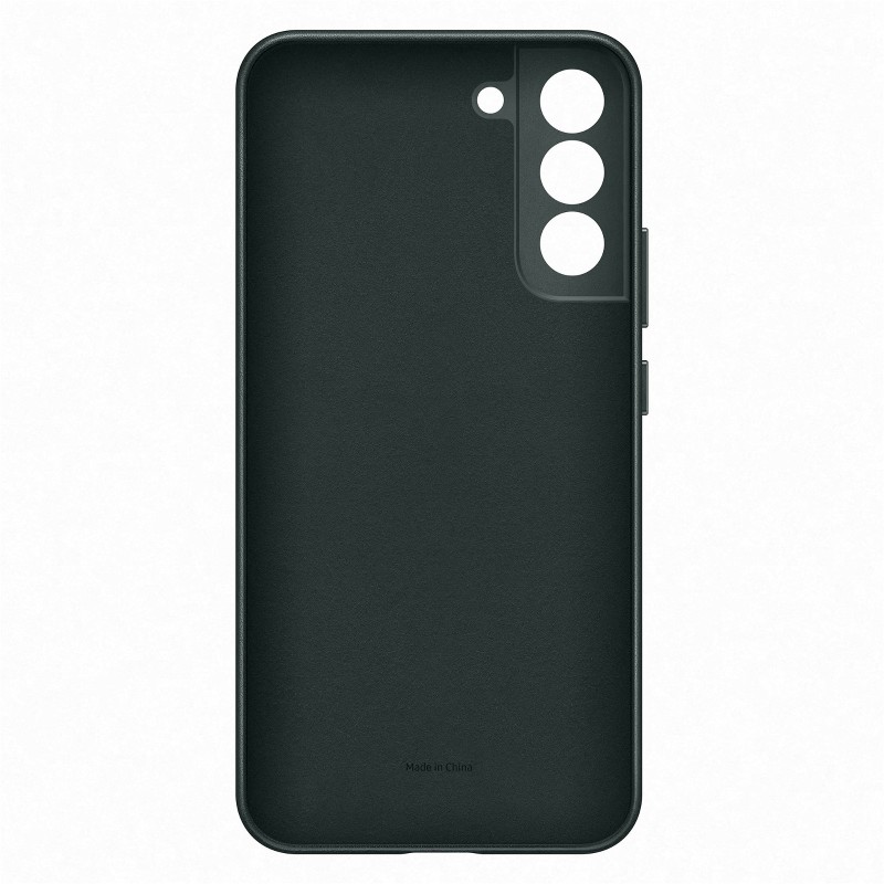 Samsung Galaxy S22+ Plus Deri Kılıf - Koyu Yeşil EF-VS906LGEGWW