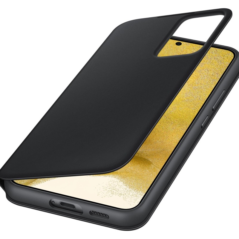 Samsung Galaxy S22+ Plus Smart Clear View Kılıf - Siyah EF-ZS906CBEGTR