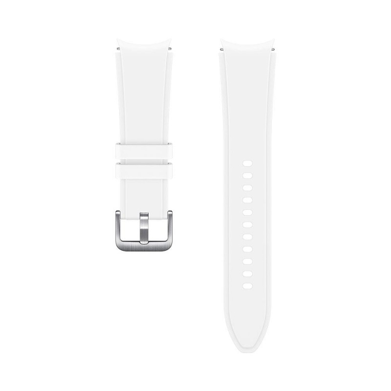 Samsung Watch 4 & Watch 5 Ridge Spor Kordon (20mm, M/L) - Beyaz ET-SFR89LWEGWW