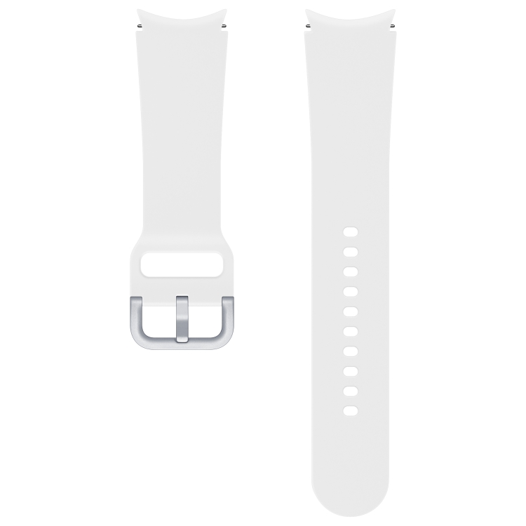 Samsung Watch 4 & Watch 5 Spor Kordon (20mm, M/L) - Beyaz ET-SFR87LWEGWW