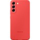 Samsung S22+ Plus Silikon Kılıf - Mercan Kırmızı EF-PS906TPEGWW