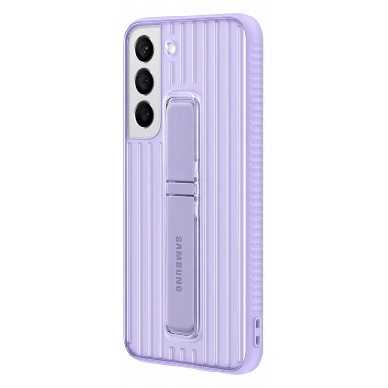 Samsung S22 Standlı Koruyucu Kılıf - Lavanta EF-RS901CVEGWW