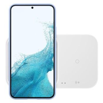 Samsung Kablosuz Hızlı Şarj İkili (15W) - Beyaz EP-P5400TWEGTR