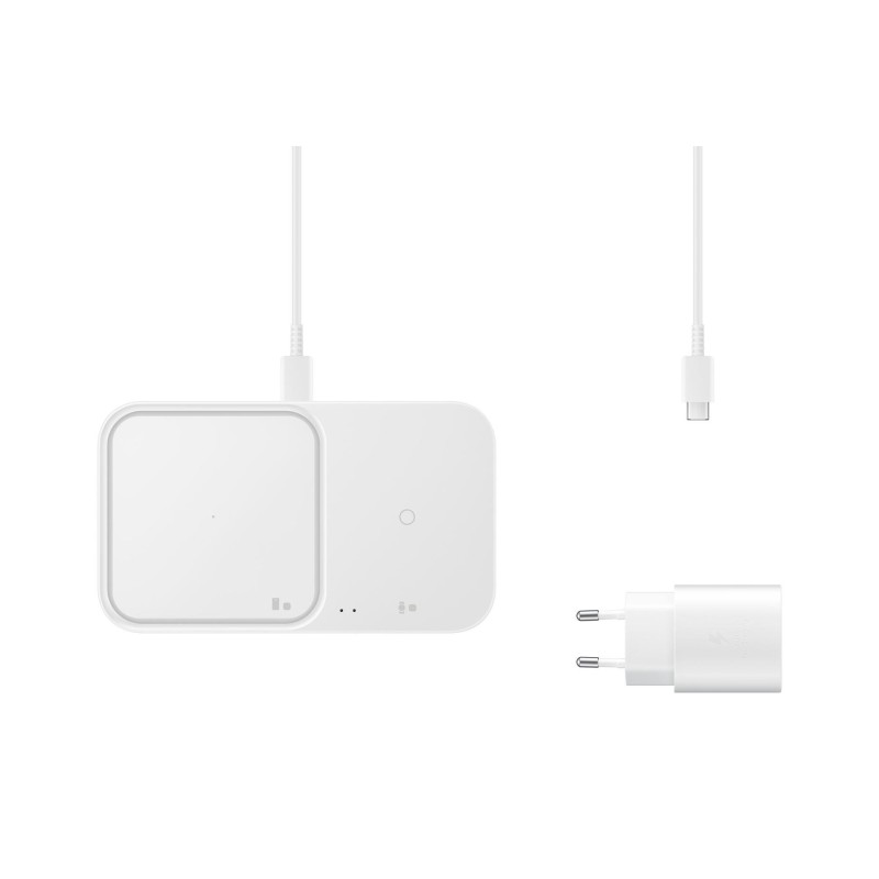 Samsung Kablosuz Hızlı Şarj İkili (15W) - Beyaz EP-P5400TWEGTR