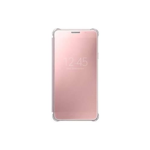 Samsung A7 2016 A710 Clear View Kılıf Pembe EF-ZA710CZEGWW