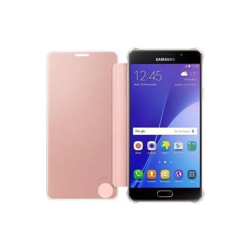 Samsung A7 2016 A710 Clear View Kılıf Pembe EF-ZA710CZEGWW