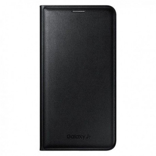 Samsung J7 Kartlıklı Kılıf Siyah EF-WJ700BBEGWW