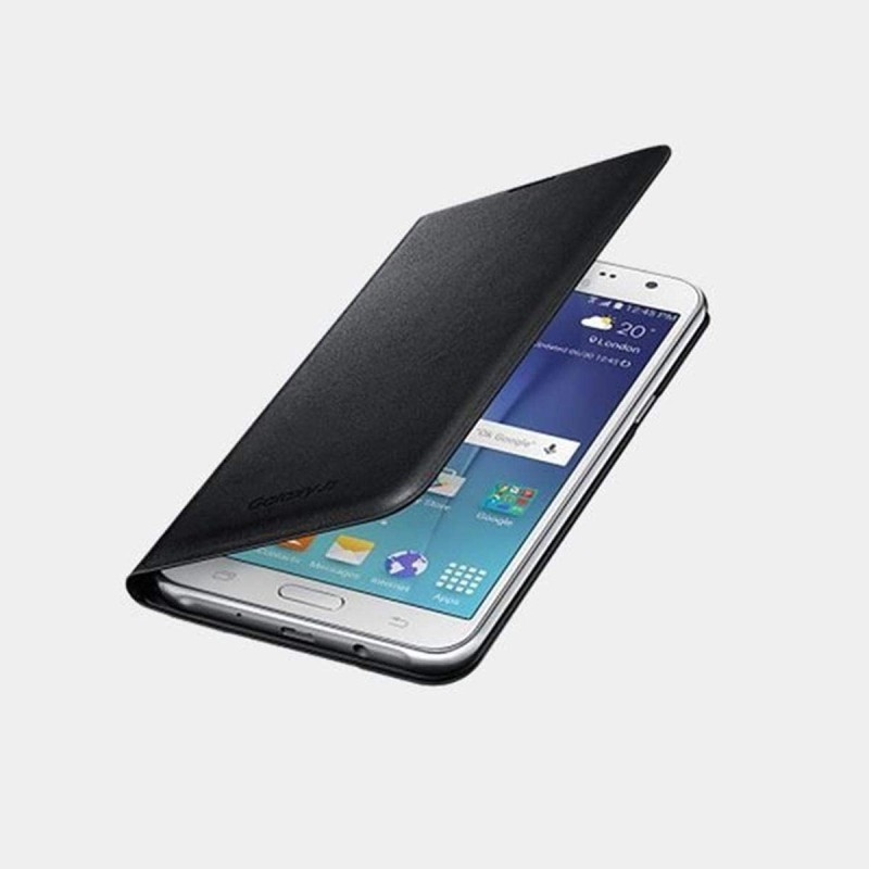 Samsung J7 Kartlıklı Kılıf Siyah EF-WJ700BBEGWW