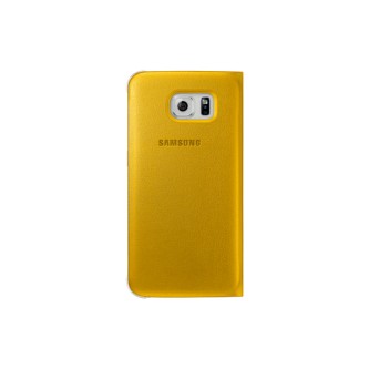 Samsung S6 Edge Kartlıklı Kılıf Deri Sarı EF-WG925PYEGWW Samsung S6 Edge Kartlıklı Kılıf Deri Sarı EF-WG925PYEGWW