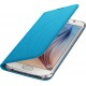 Samsung S6 Kartlıklı Kılıf Tekstil Mavi EF-WG920BLEGWW