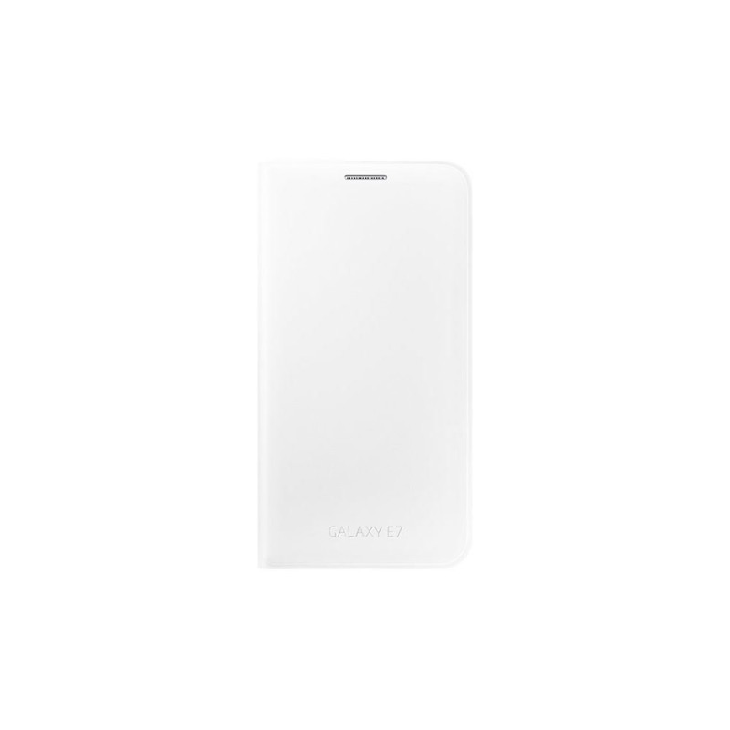 Samsung E7 E700 Kartlıklı Kılıf Beyaz EF-WE700BWEGWW