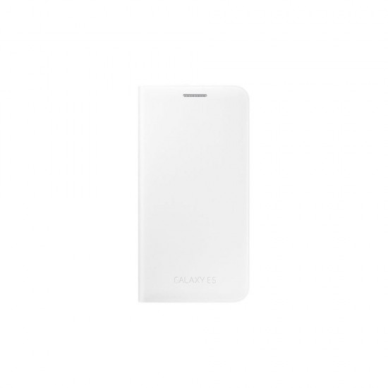Samsung E5 E500 Kartlıklı Kılıf Beyaz EF-WE500BWEGWW