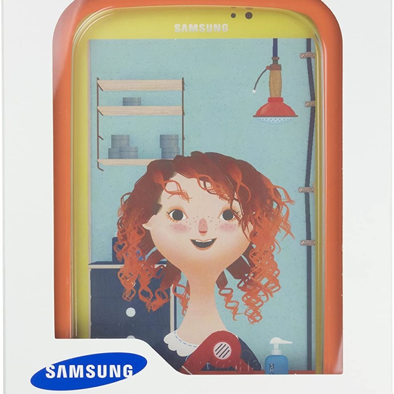 Samsung T210 Tab 3 Koruyucu Kılıf Turuncu EF-PT210IOEGWW