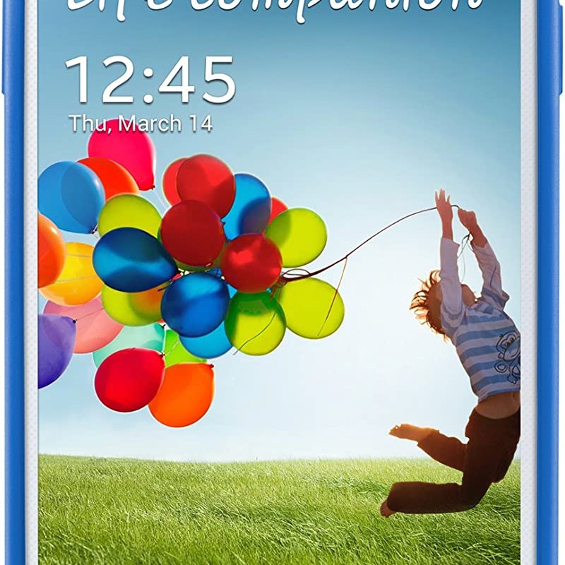 Samsung S4 i9500 Koruyucu Kılıf Mavi EF-PI950BCEGWW