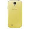 Samsung S4 i9500 Kapaklı Kılıf Sarı EF-FI950BYEGWW