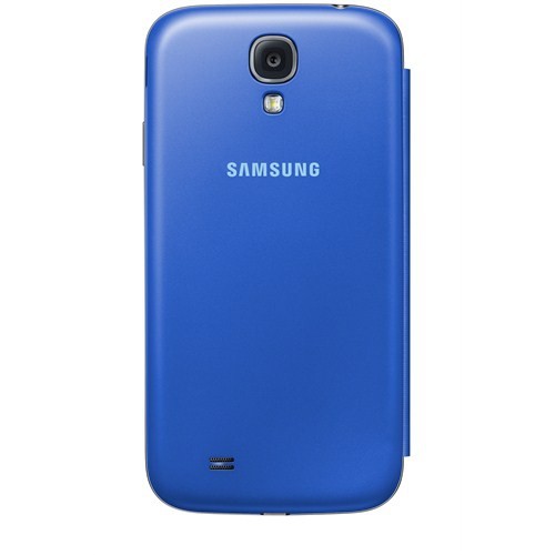 Samsung S4 i9500 Kapaklı Kılıf Mavi EF-FI950BCEGWW
