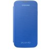 Samsung S4 i9500 Kapaklı Kılıf Mavi EF-FI950BCEGWW