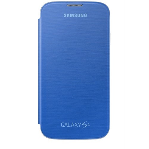 Samsung S4 i9500 Kapaklı Kılıf Mavi EF-FI950BCEGWW