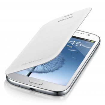 Samsung Grand Neo/Duos Kapaklı Kılıf Beyaz EF-FI908BWEGWW