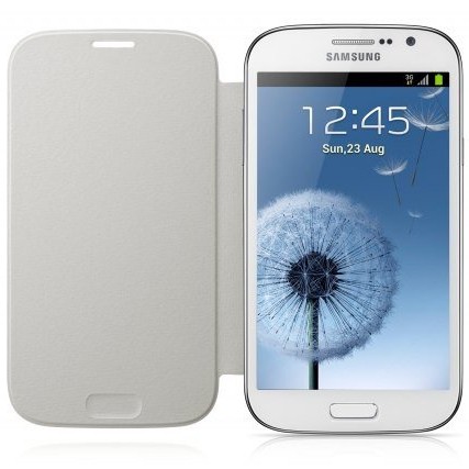 Samsung Grand Neo/Duos Kapaklı Kılıf Beyaz EF-FI908BWEGWW