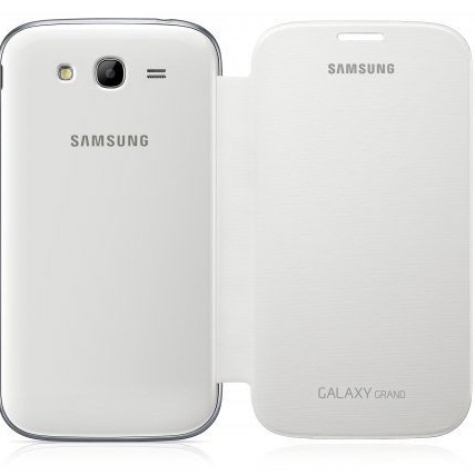 Samsung Grand Neo/Duos Kapaklı Kılıf Beyaz EF-FI908BWEGWW